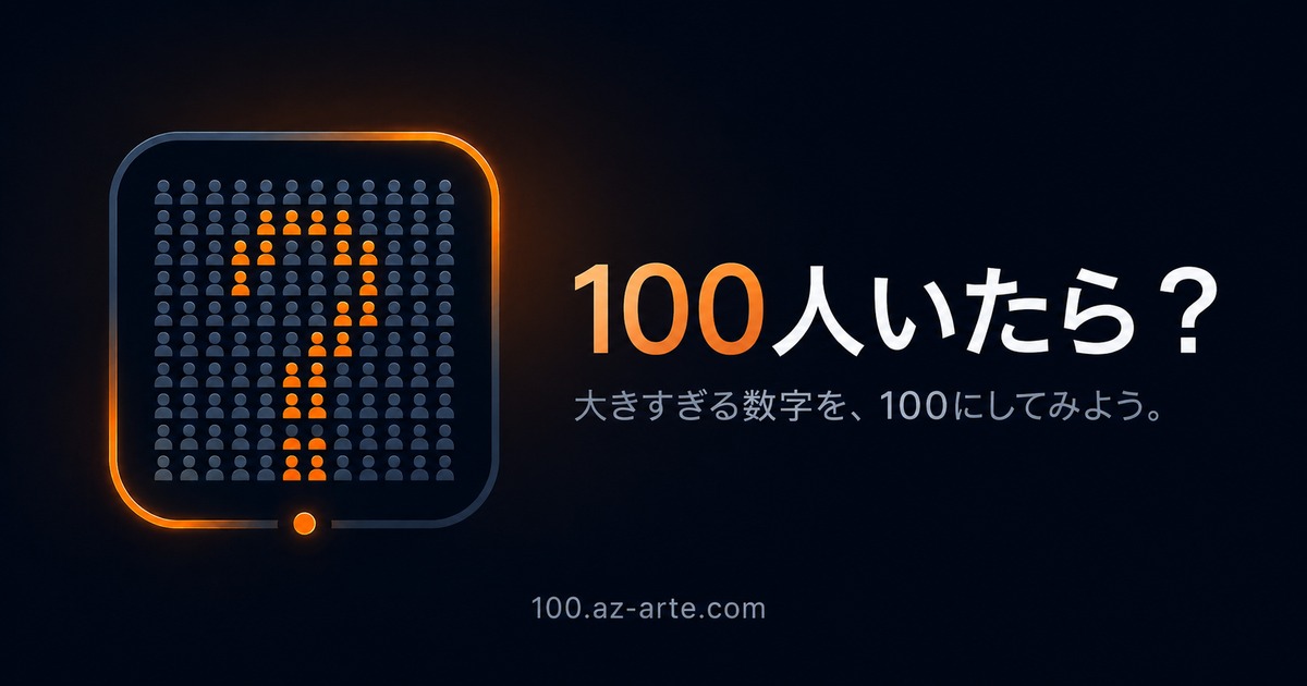 100人いたら？